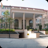 The Shri Ram School Aravali campus surrounded by trees