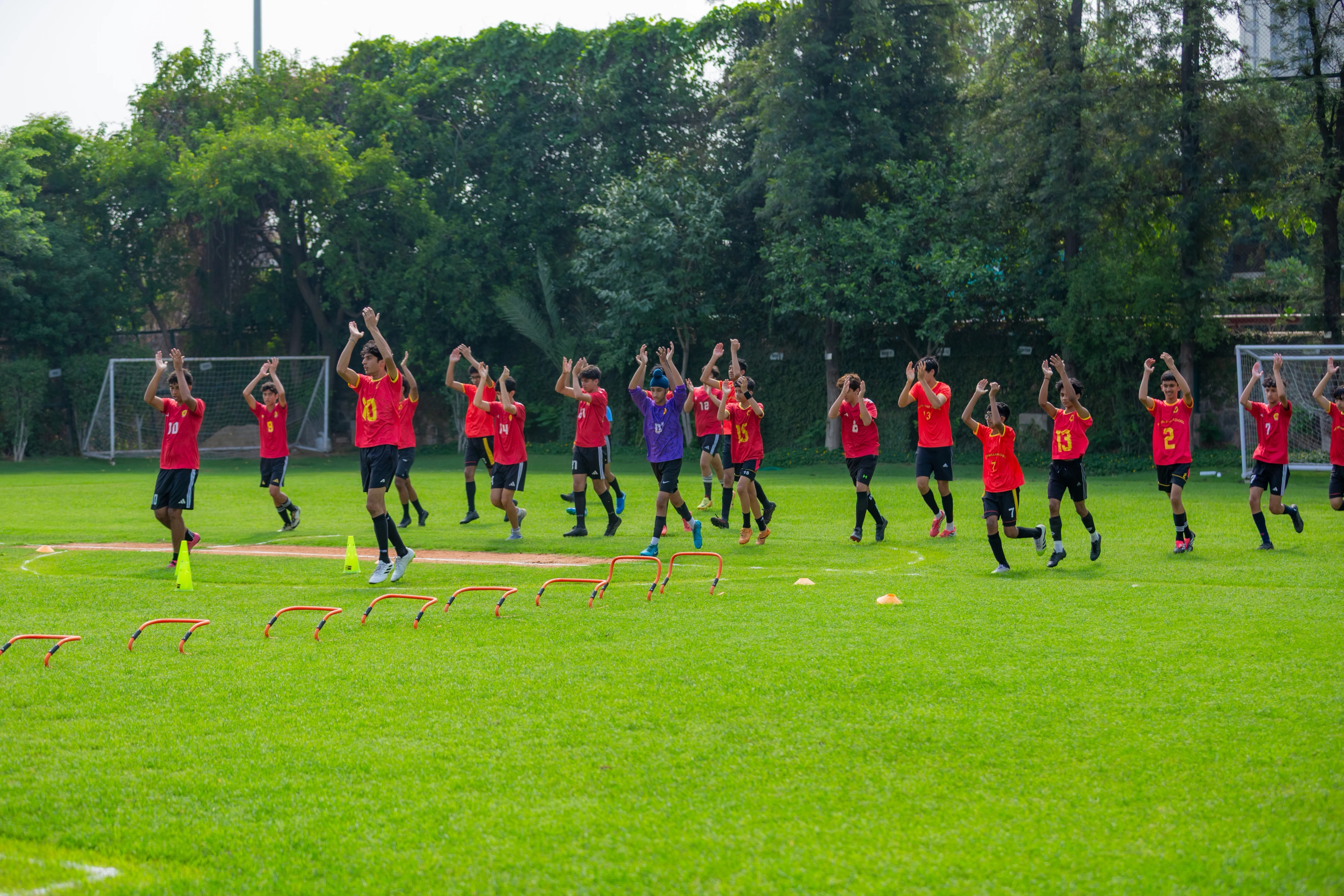 Sports facilities and athletics at The Shri Ram School