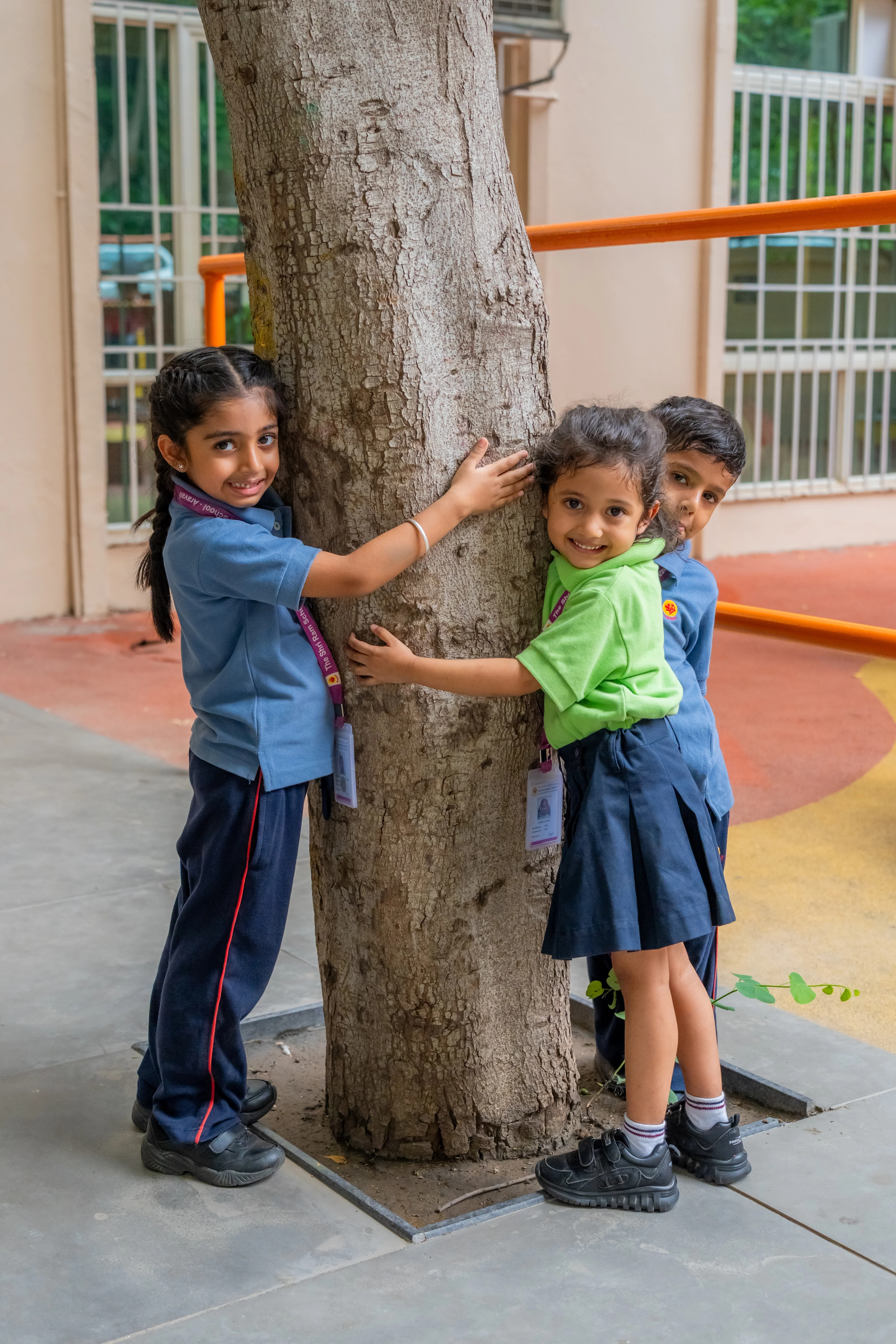 Students in hands-on environmental learning at The Shri Ram School