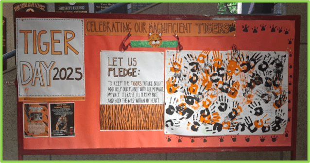 Wildlife conservation awareness activity at The Shri Ram School