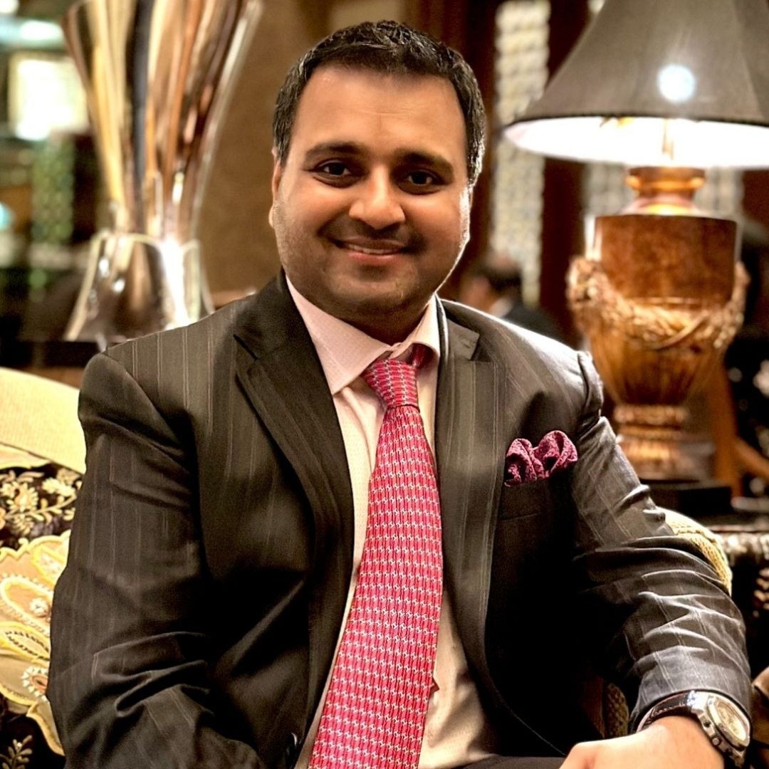 Portrait of Kshitij Gangwal, TSRS Alumni Society President