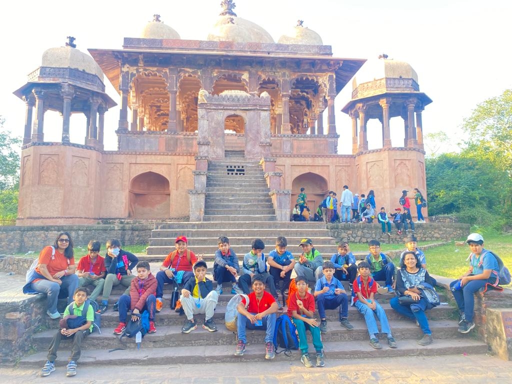 Historic Indian monument archway