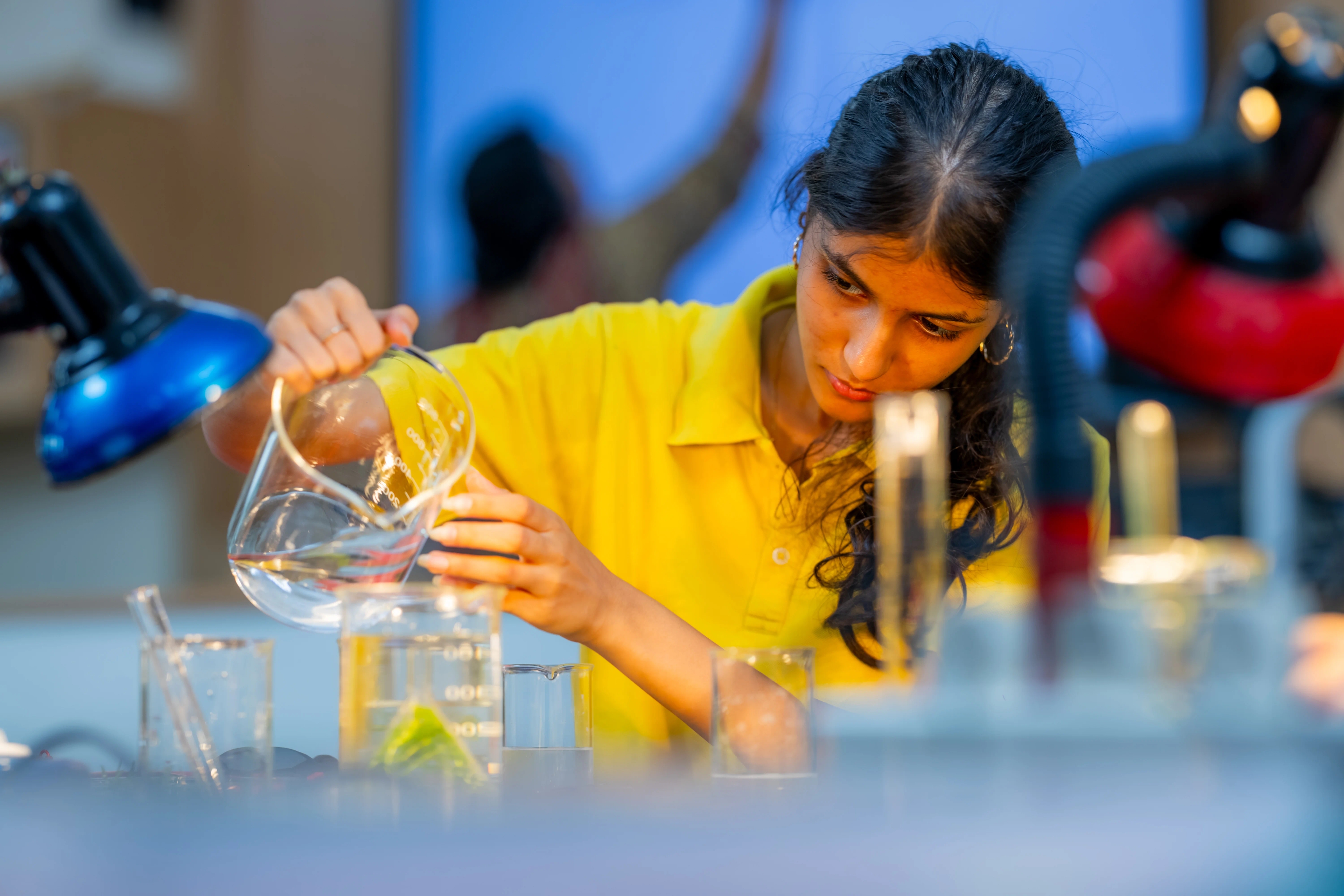 Senior School students learning together at The Shri Ram School